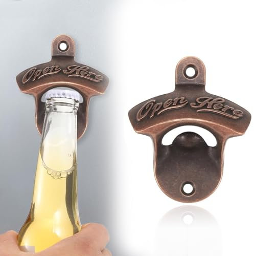 Flaschenöffner Wand Magnet, Vintage Bieröffner Wand, Magnetischer Flaschenöffner, Einzigartige Geschenkideen, Bier Geschenke für Männer, Weihnachten Geschenke
