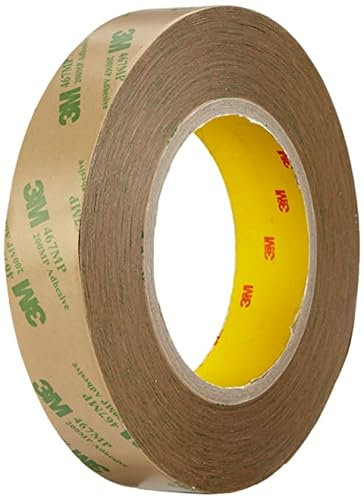 3M 467MP, doppelseitiges Transferklebeband, transparent, Abmessung:30mm x 55m