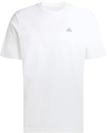 adidas Men's Color ICON Graphic T-Shirt, White, XS