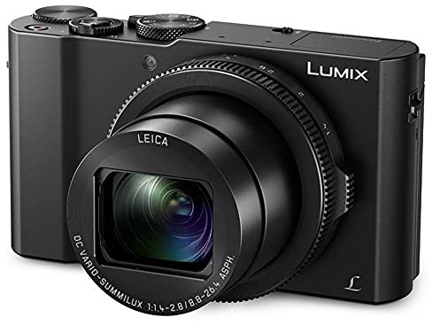 Panasonic Lumix DMC-LX15 Digital Camera 20.1 Megapixel with 24-72 mm LEICA DC Lens 3.0-Inch LCD Black (Renewed)