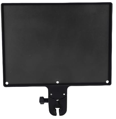 Alomejor Mic Stand Tray, ABS Crab Claw Design with Enhanced Weight Bearing, Compatible with Smartphones and Microphones, for Live Streaming and Recording Equipment