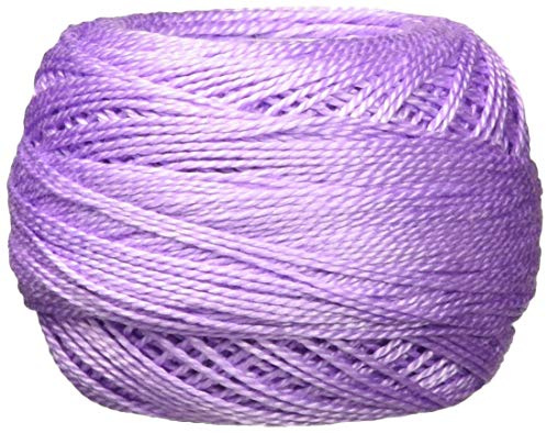 DMC 116 8-210 Pearl Cotton Thread Balls, Medium Lavender, Size 8