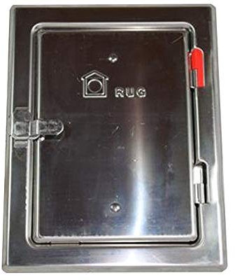 Kamintüren verzinkt 25x30 cm