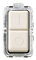 Bticino S5011F Serie Magic Interruttore Bipolare, 1, 6A, Avorio [versione per il professionista]