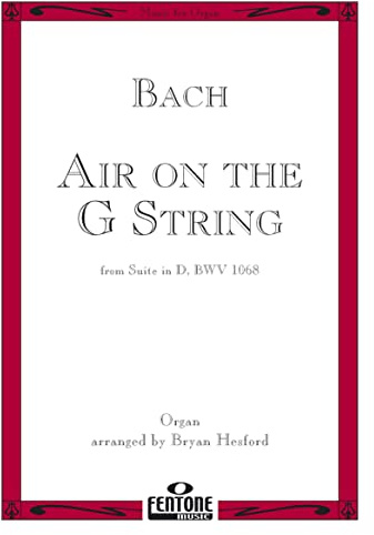 Air on the G String - Orgel - Buch
