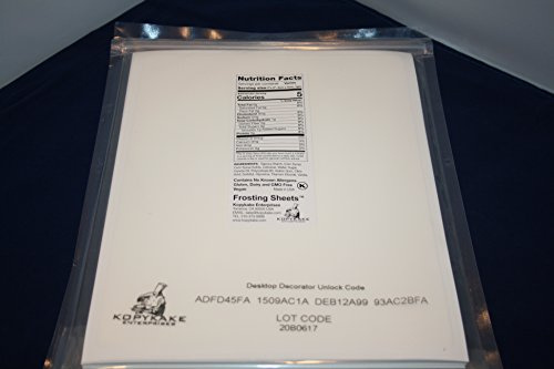Kopykake FROSTING SHEETS