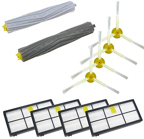 Set manutenzione filtro di ricambio Scambio spazzole Set con chi kzeig pulizia per iRobot Roomba 800 866 876 886 870 880 900 980