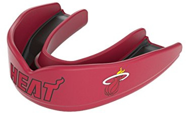 Shock Doctor United Sports Gesichtsschoner Rot/Schwarz One Size