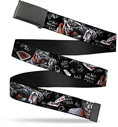 Buckle-Down Men's Web Belt Joker 1.5 Belt