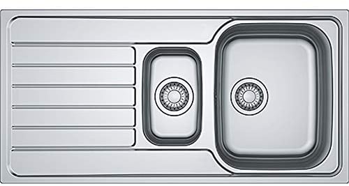 Franke 101.0497.695 lavello in Acciaio Inox, Grigio, Grey