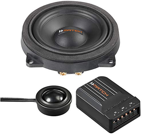 Match MS 42C-BMW.1-10cm Komponenten-Lautsprecher mit 120 Watt (RMS: 60 Watt) für BMW 1er 3er