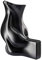 Rosenthal Blown 2nd Edition Schwarz matt Vase 30 cm