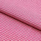 Stoff Meterware Karo 2x2 mm Baumwolle - Baumwollstoff, Züchen, Gingham, Bauernkaro, Kariert, Karomuster, Landhaus, Deko, Nähen, Basteln (Pink)