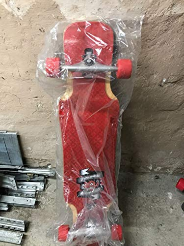 Flying Wheels Longboard Diavolo Red Komplettboard 40.5 x 9.5 inch - 1B Ware mit Lagerspuren