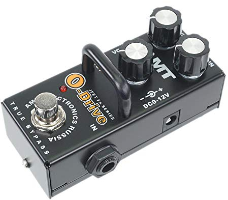 AMT O-Drive mini - JFET-Gitarrenverzerrungspedal (Orange TT Emulate)