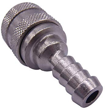 Boat Motor 65750-95500 Female Fuel Line Connector (Tank End) for Suzuki Outboard Engine, fits 5/16’’/8mm Hose, 13mm Connector