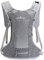 6L wasserdichter atmungsaktiver Fahrrad-Fahrradrucksack mit Helm-Organizer-Tasche, Trinkrucksack zum Radfahren Reiten Laufen WandernLaufen (Grau)