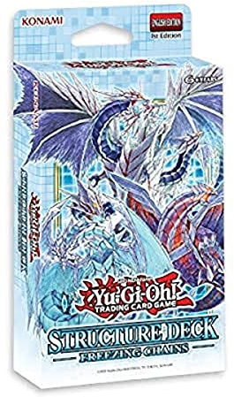 YU-GI-OH! Gefrierketten Structure Deck: 46 Karten, 1 Spielmatte, 3 AD-Karten