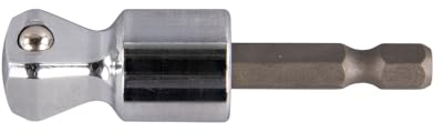 Makita E-03436 Impact Premier Torsion Adapter 1/4 Sechskant auf 1/2 Vierkant 1 Stück, 15° Winkel