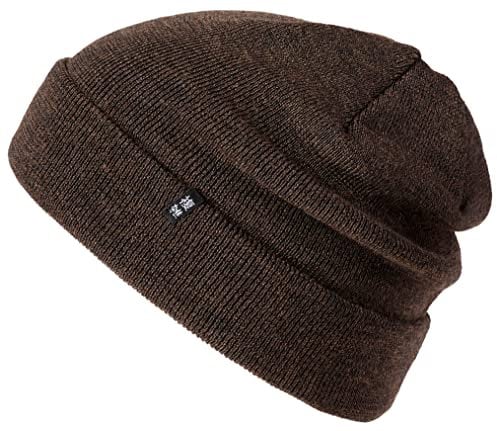 Enter the Complex® Winter Mütze, Warme Woll-Beanie, 100% Merino, Damen und Herren, Weitere Farben (Braun)