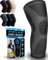 POWERLIX rodillera para mujeres y hombres, rodillera de compresión para artritis, dolor articular, lesión de ligamentos, desgarro de menisco, tendinitis, correr, sentadillas, deportes,Grey,XL