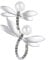 Libelle Simulierte Pearl Brosche Hochzeitskleid Revers Matte Silber Broschen Für Frauen Hochzeit Schmuck