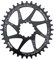 DJC GXP Kettenblatt Direktmontage 3 mm Offset Oval Kettenblatt für Sram GXP Interface Kurbelgarnitur Aluminium Leicht 30 32 34 36 38 Zähne (36T)