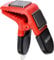 Werkzeyt Soporte magnético para pinceles, con dos imanes, práctico clip para fijar, abrelatas de pintura integrado, para trabajos limpios, color negro y rojo, clip para pinceles, soporte para brochas