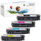 Tinnee 304A Toner Kompatibel für HP 304A CC530A CC531A CC532A CC533A Tonerpatronen für HP Color Laserjet CP2320 CM2320NF CM2320FXI CP2025 CP2025N CP2025DN (1 Schwarz, 1 Cyan, 1 Magenta, 1 Gelb)