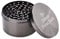 Personalised 50mm 4 Part Gun Metal Herb Grinder - Engraved with Your Custom Text