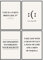 Posterset 4 Poster DIN A4 schwarz weiß Motivation - Affirmationen Schlafzimmer Küche Wandbild Wanddeko Poster Set ohne Rahmen Affirmationsbilder Inspiration 1