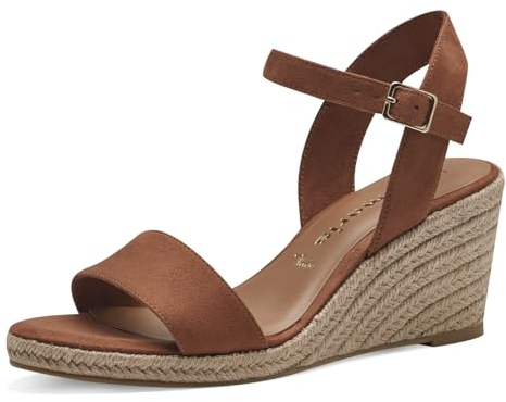 Tamaris Damen 1-28300-42 Sling Sandale, Cognac, 39 EU