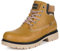 Botas de otoño Hombre Mujer Botines Planas Invierno Confortables Impermeables Senderismo Zapatos Outdoor, Marrón sin Pelo, 40 EU