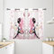 ANHOPE Blume Fee Schmetterling Verdunklungsvorhänge mit Ösen Blickdichte Gardinen Thermo Vorhänge Blackout Curtain Kinder Mädchen Wohnzimmer Schlafzimmer Vorhang 2er Set H 138 x B 71 cm
