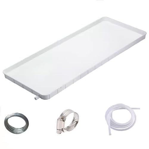 Bandeja De Recuperación De Condensados Soporte Aire Acondicionado Exterior Bandeja Aire Acondicionado, Bandeja Drenaje Aire Acondicionado Exterior El Plastico (Size : 93 * 45 * 3cm, Color : 2m)