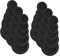ERINGOGO 30 Stück Runder Gummistopfen Stecker Sparschweinstopper schwarz Piggy Bank Plug runden Untere Abdeckung des Sparschweins größerer Sparschweinstopfen Gummi Stopper Ersatzstopfen