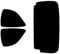 TINTCOM Pre-Cut Window Tint Film for Citroen C1 3-doors Hatchback 2005-2013 - (20% Dark Smoke) - Rear Sides & Rear Window - Custom Fit, UV Protection, Heat & Glare Reduction, High Performance