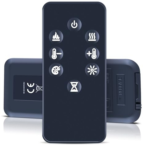 Snrigw New Replacement Remote Control for Dimplex Wall-Mounted Linear Electric Fireplace