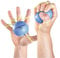 Handmaster Plus 1476 Handtrainingsball Soft, violett