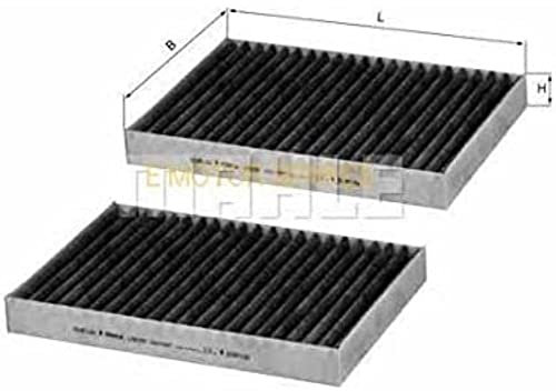 MAHLE LAK 122/S Innenraumfilter Partikelfilter u.a. passend für HONDA CIVIC VII Hatchback (EU/EP/EV)