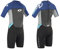 Osprey Men's Shorty 3 mm Summer Wetsuit, Adult Short Sleeve Neoprene Surfing Diving Wetsuit, Origin, Multiple Colours, Blue, XS