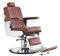 Comair 7001133 Diplomat Professioneller Herren Friseurstuhl im modernen Retro Design Cognac, braun