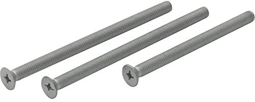 Befestigungsset zu Wechselgarnituren Bügelgriff, 87 - 92 mm, verzinkt