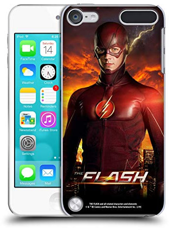 Head Case Designs Offizielle The Flash TV Series Barry Stehende Pose Poster Harte Rueckseiten Handyhülle Hülle Huelle kompatibel mit Apple iPod Touch 5G 5th Gen