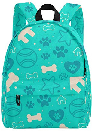 FANTAZIO Rucksack mit dekorativen Welpen-Ikonen