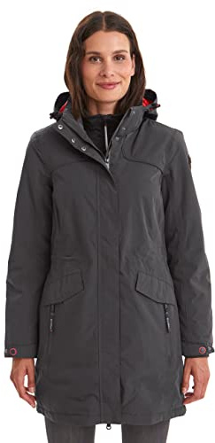 Killtec Damen Grindavik Wmn Ct B Funktionsparka Mit Abzippbarer Kapuze (1er Pack)