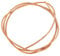 2m C1100 T2 Copper Tube OD 6mm / ID 5mm Pipe Soft Coil Tubing for Air Conditioner Refrigerator