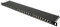 Good Connections® Panneau de brassage/panneau de brassage - 19 - Montage serveur/rack - CAT6, 500 MHz - Compatible GIGABIT - 24 ports - 0.5U - Blindé STP - Ouverture sans outil - Noir de jais