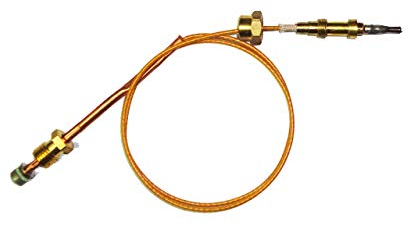 Termocoppia di sicurezza Electrolux Rex Aeg Zanussi - lunga 500 mm. attacco dado 8x1 per cucina piano cottura - 3570001028 - H4802/OR - Prodotto originale