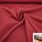 MAGAM-Stoffe Julia 100% Leinen Stoff uni Oeko-Tex Meterware 50cm (07. Dunkelrot)